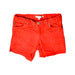 A Red Shorts from Bonpoint in size 6T for girl. (Front View)