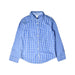 A Blue Long Sleeve Shirts from Jacadi in size 8Y for boy. (Front View)