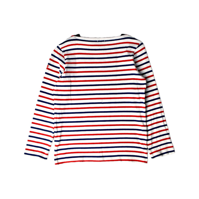 A Red Long Sleeve Tops from Miki House in size 8Y for boy. (Back View)