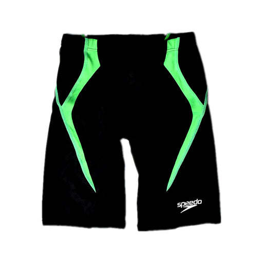 A Black Swim Shorts from Speedo in size 10Y for boy. (Front View)
