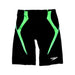 A Black Swim Shorts from Speedo in size 10Y for boy. (Front View)