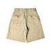A Beige Shorts from Lands' End in size 10Y for boy. (Back View)