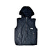 A Black Outerwear Vests from The North Face in size 10Y for boy. (Front View)