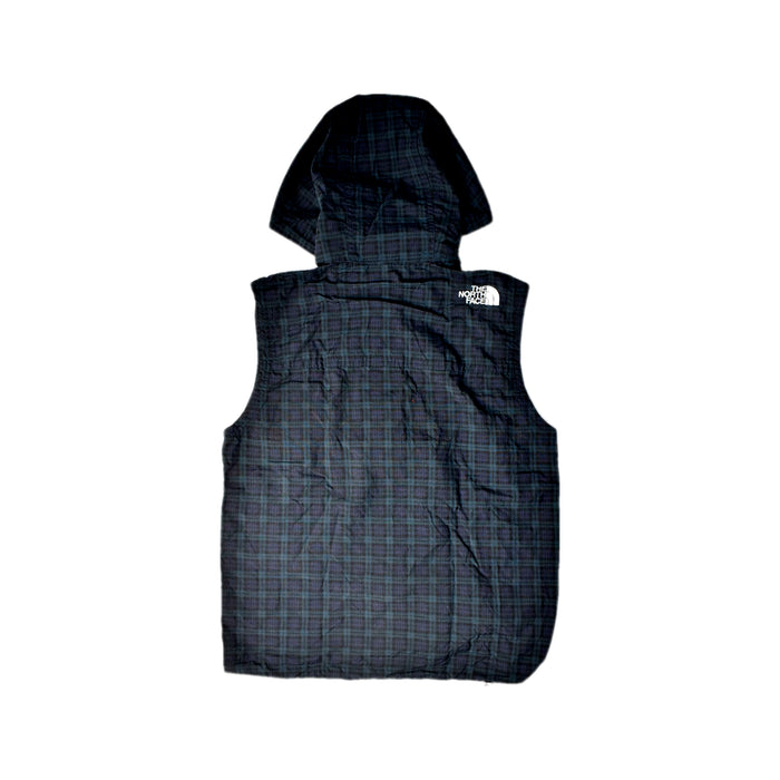 A Black Outerwear Vests from The North Face in size 10Y for boy. (Back View)