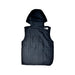 A Black Outerwear Vests from The North Face in size 10Y for boy. (Back View)