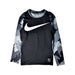 A Black Active Tops from Nike in size 10Y for boy. (Front View)