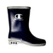 A Navy Rain Boots from Champion in size 10Y for neutral. (Front View)