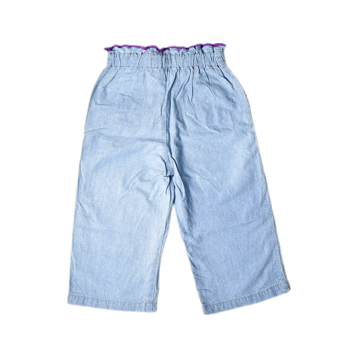 A Blue Casual Pants from Gingersnaps in size 6-12M for girl. (Back View)