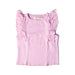 A Pink Sleeveless Tops from Gingersnaps in size 12-18M for girl. (Front View)