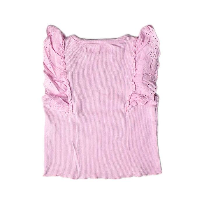 A Pink Sleeveless Tops from Gingersnaps in size 12-18M for girl. (Back View)