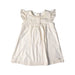 A White Short Sleeve Dresses from Chicco in size 12-18M for girl. (Front View)