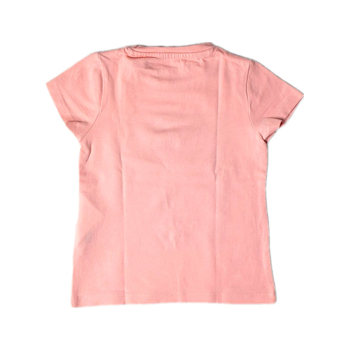 A Pink Short Sleeve T Shirts from Guess in size 2T for girl. (Back View)