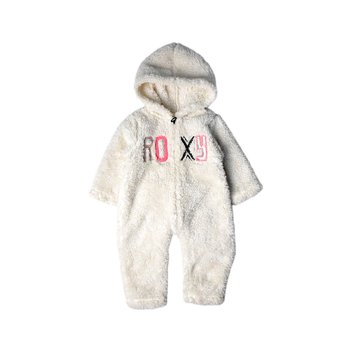 A White Puffer/Quilted Coats & Outerwear from Roxy in size 0-3M for girl. (Front View)