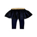 A Black Leggings from Petit Bateau in size 3-6M for girl. (Front View)
