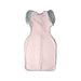 A Pink Swaddles from Love To Dream in size 3-6M for girl. (Back View)