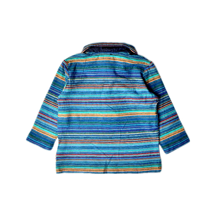 A Blue Long Sleeve Polos from Paul Smith in size 6-12M for boy. (Back View)