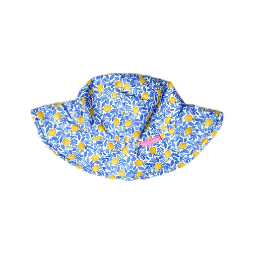 A Blue Sun Hats from Jojo Maman Bébé in size 12-18M for girl. (Front View)