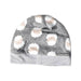 A Grey Beanies from Chicco in size 6-12M for neutral. (Front View)