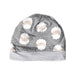 A Grey Beanies from Chicco in size 6-12M for neutral. (Back View)