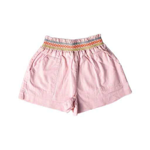 A Pink Shorts from Monoprix in size 5T for girl. (Front View)