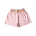 A Pink Shorts from Monoprix in size 5T for girl. (Front View)