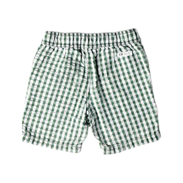 A Green Shorts from Country Road in size 3T for boy. (Back View)