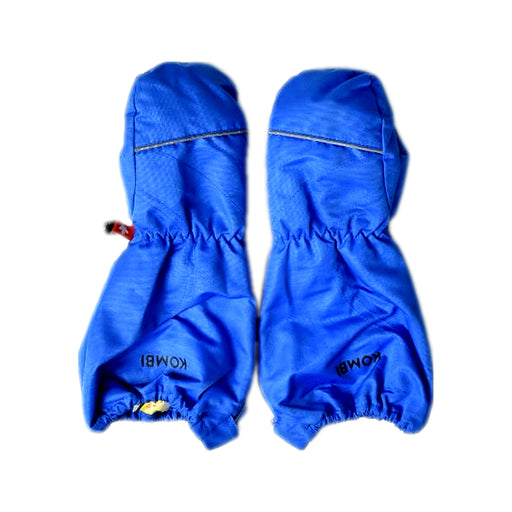 A Blue Gloves & Mittens from Kombi in size M for boy. (Front View)