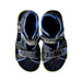 A Black Sandals from Timberland in size 5T for boy. (Back View)