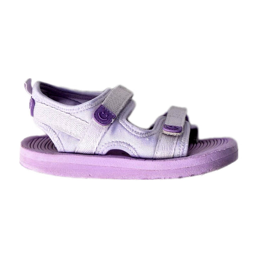 A Purple Sandals from Molo in size 5T for neutral. (Front View)