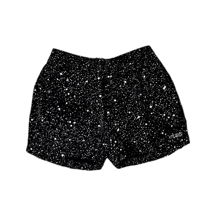 A Black Shorts from Guess in size 7Y for girl. (Front View)