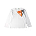 A White Long Sleeve T Shirts from Guess in size 5T for boy. (Front View)