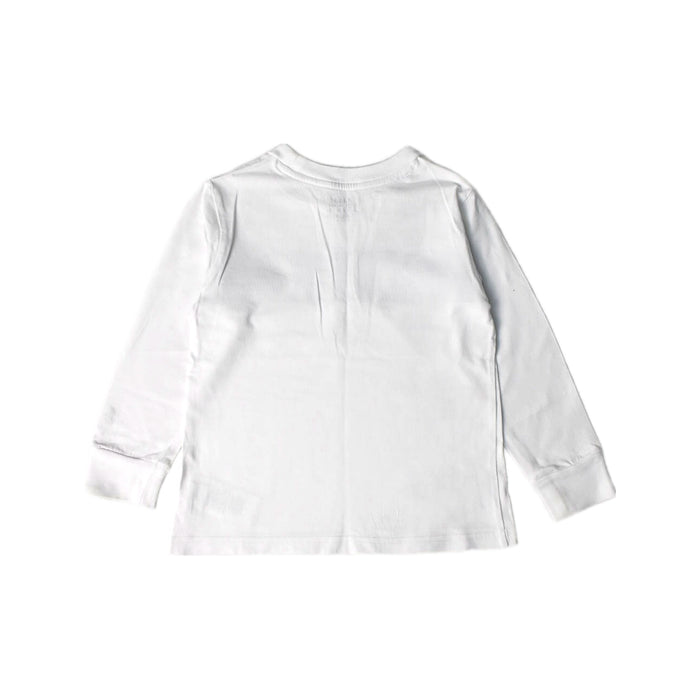 A White Long Sleeve T Shirts from Polo Ralph Lauren in size 3T for boy. (Back View)