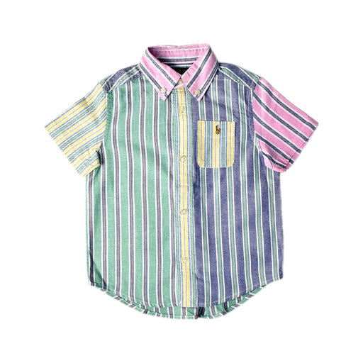 A Multicolour Short Sleeve Shirts from Polo Ralph Lauren in size 3T for boy. (Front View)