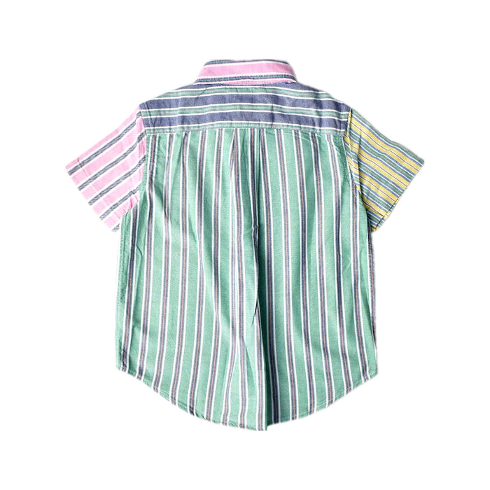 A Multicolour Short Sleeve Shirts from Polo Ralph Lauren in size 3T for boy. (Back View)