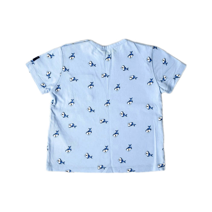 A Blue Short Sleeve T Shirts from Esprit in size 2T for boy. (Back View)