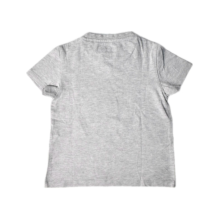 A Grey Short Sleeve T Shirts from Guess in size 3T for boy. (Back View)