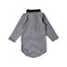 A Navy Long Sleeve Bodysuits from Petit Bateau in size 3-6M for boy. (Back View)