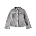 A Grey Lightweight Jackets from Christian Dior in size 4T for girl. (Front View)