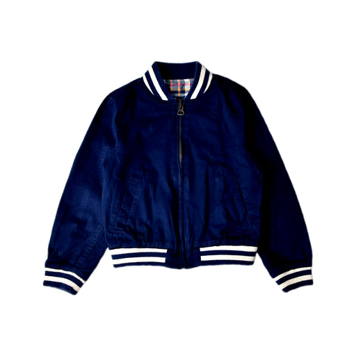 A Navy Lightweight Jackets from Polo Ralph Lauren in size 5T for boy. (Front View)