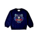 A Navy Crewneck Sweatshirts from Kenzo in size 4T for boy. (Front View)