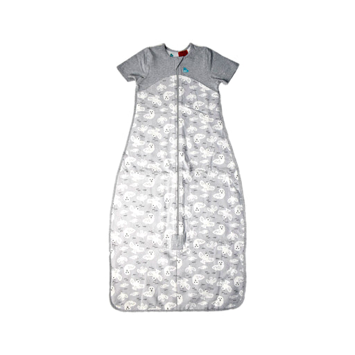 A Grey Swaddles from Love To Dream in size 18-24M for neutral. (Front View)