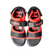 A Red Sandals from Hugo Boss in size 6T for boy. (Back View)