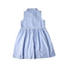 A Blue Sleeveless Dresses from Milky in size 12Y for girl. (Back View)