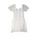 A White Short Sleeve Dresses from Seed in size 14Y for girl. (Front View)