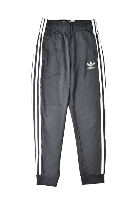 A Black Sweatpants from Adidas in size 9Y for boy. (Front View)