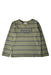A Green Long Sleeve T Shirts from Seed in size 8Y for boy. (Front View)