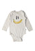 A White Long Sleeve Bodysuits from Molo in size 12-18M for boy. (Front View)