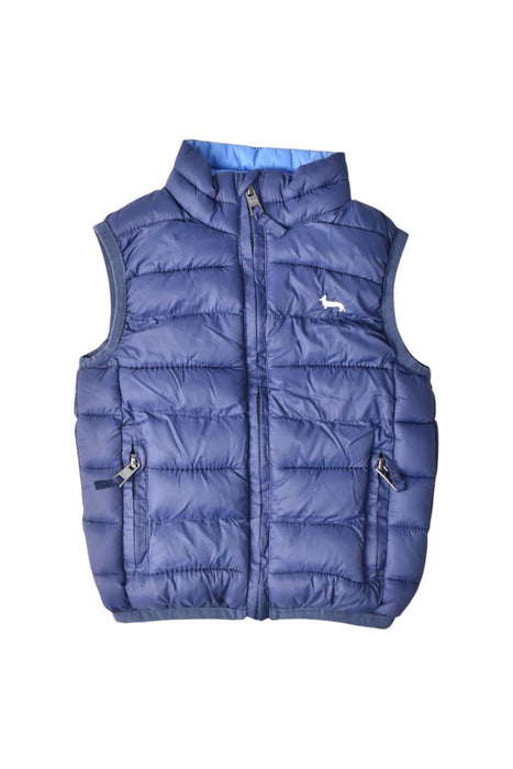 A Navy Outerwear Vests from Harmont & Blaine in size 6-12M for boy. (Front View)