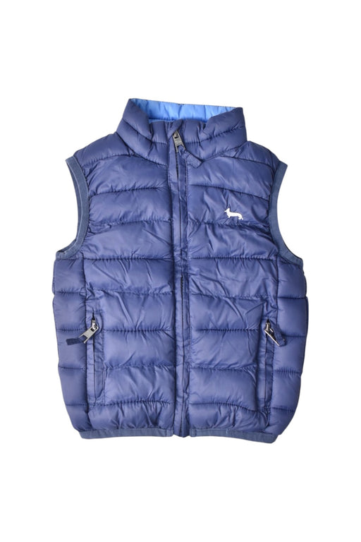 A Navy Outerwear Vests from Harmont & Blaine in size 6-12M for boy. (Front View)