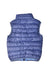 A Navy Outerwear Vests from Harmont & Blaine in size 6-12M for boy. (Back View)